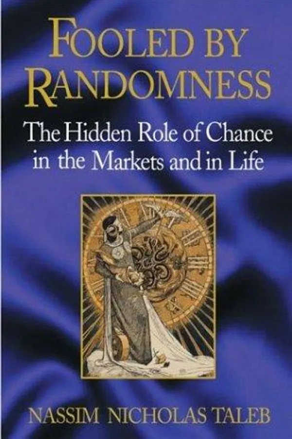 Cover of Fooled by Randomness by Nassim Nicholas Taleb
