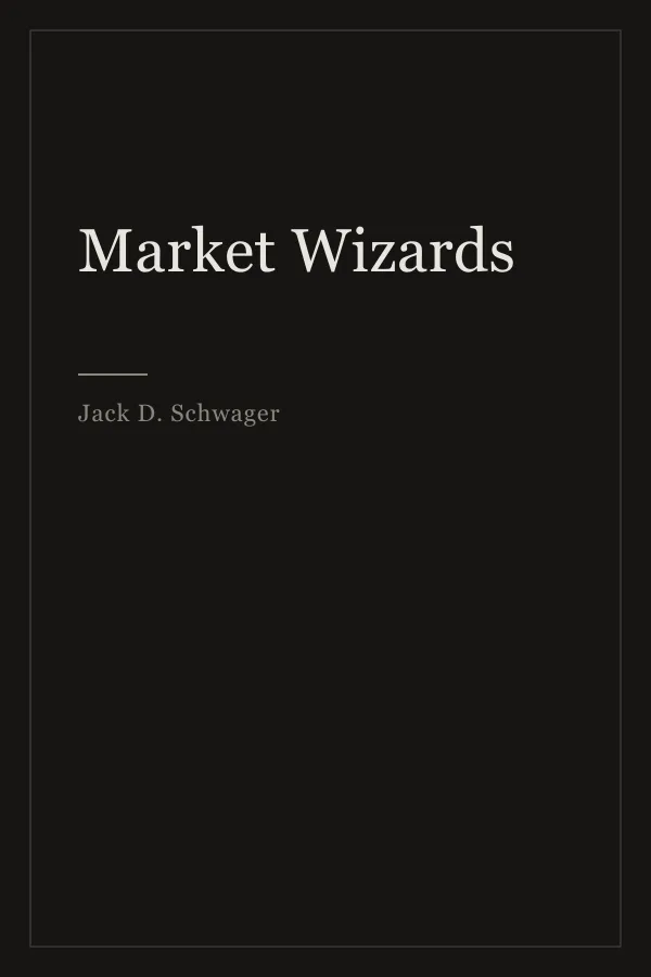Cover of Market Wizards by Jack D. Schwager