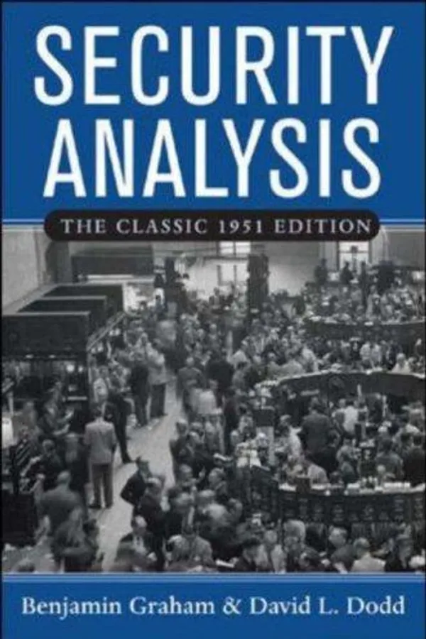 Cover of Security Analysis by Benjamin Graham and David L. Dodd