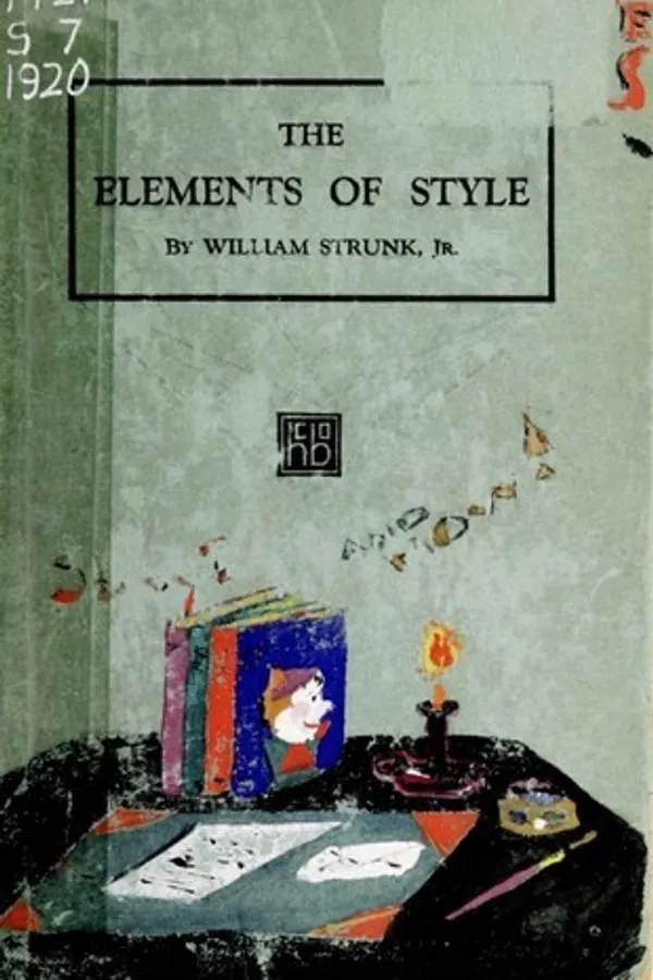 Cover of The Elements of Style by William Strunk Jr. and E. B. White