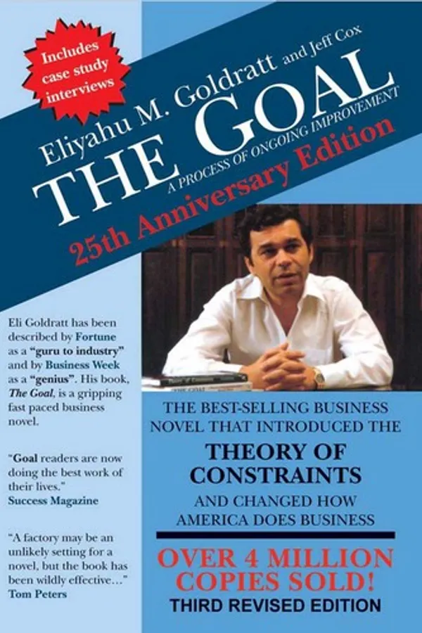 Cover of The Goal by Eliyahu M. Goldratt