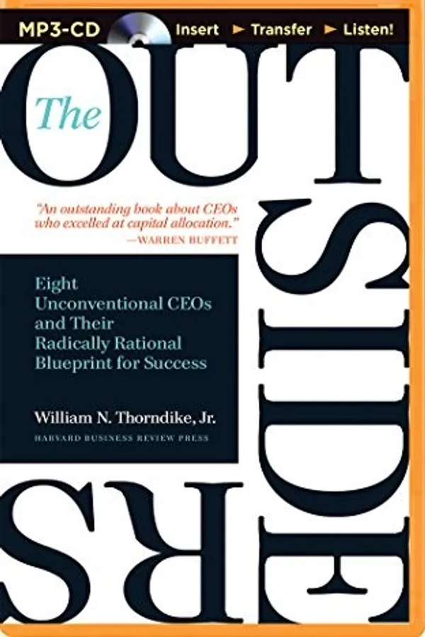 Cover of The Outsiders by William N. Thorndike