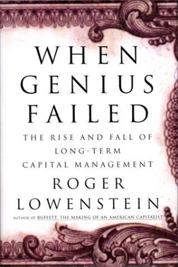 Cover of When Genius Failed by Roger Lowenstein